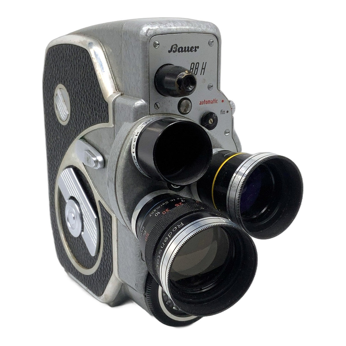 Bauer 88 H Filmkamera mit Rodenstock-Ronar 13mm 1:1.8/T38/W6,5 Movie Camera