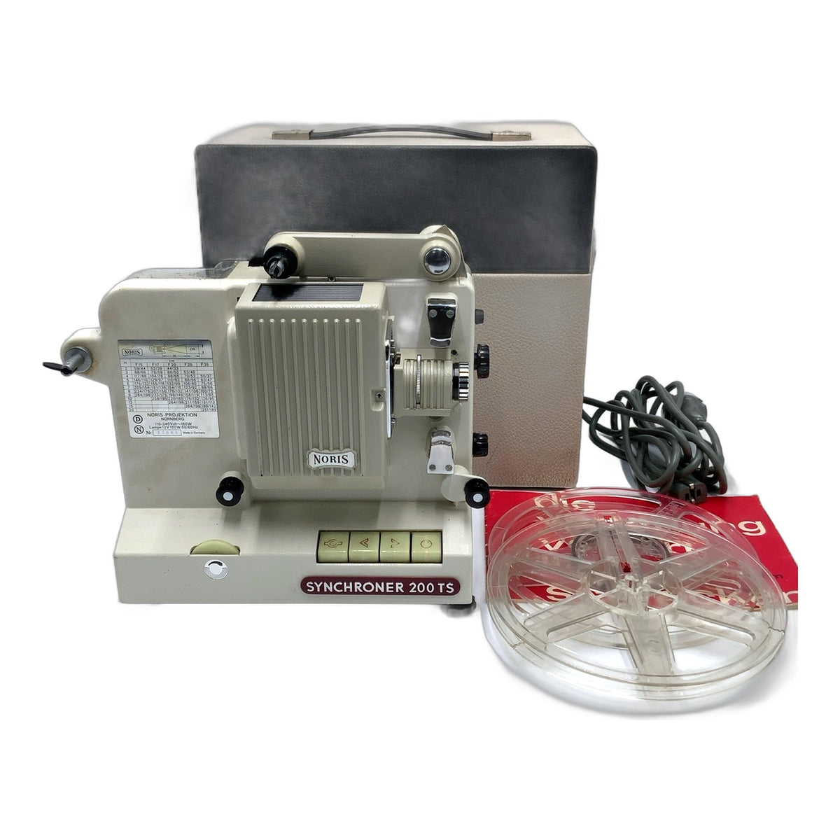 Noris Synchroner 200 TS Filmprojektor Koffer + Zubehör Fotozubehör Kamerazubehör