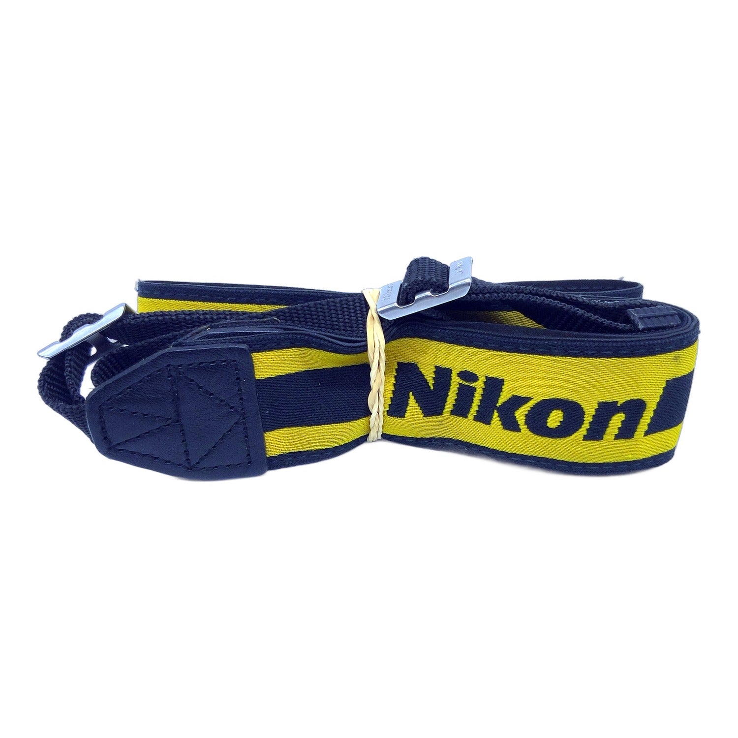 Nikon AN-4Y Gurt Gelb/Schwarz ca. 38mm breit Kameragurt Neck Strap Kameragurt