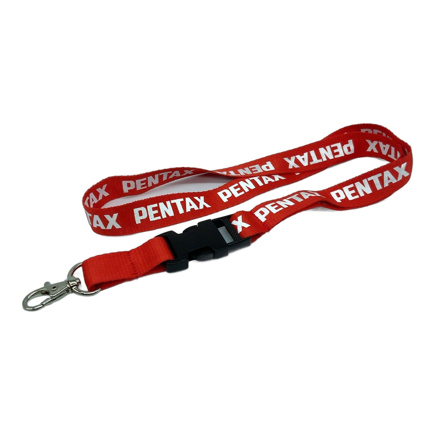Pentax Schlüsselanhänger rot/weiß Neck Strap Tragegurt Schlüsselband