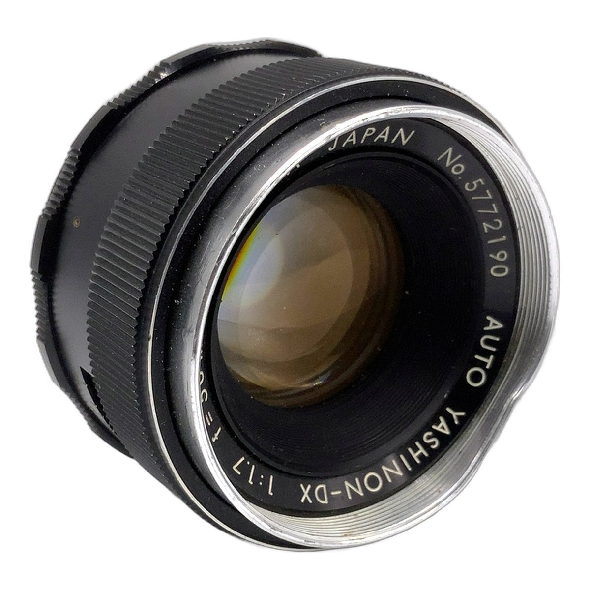 Yashica Auto Yashinon-DX 50mm 1:1.7 Objektiv Festbrennweite (M42) Text lesen!