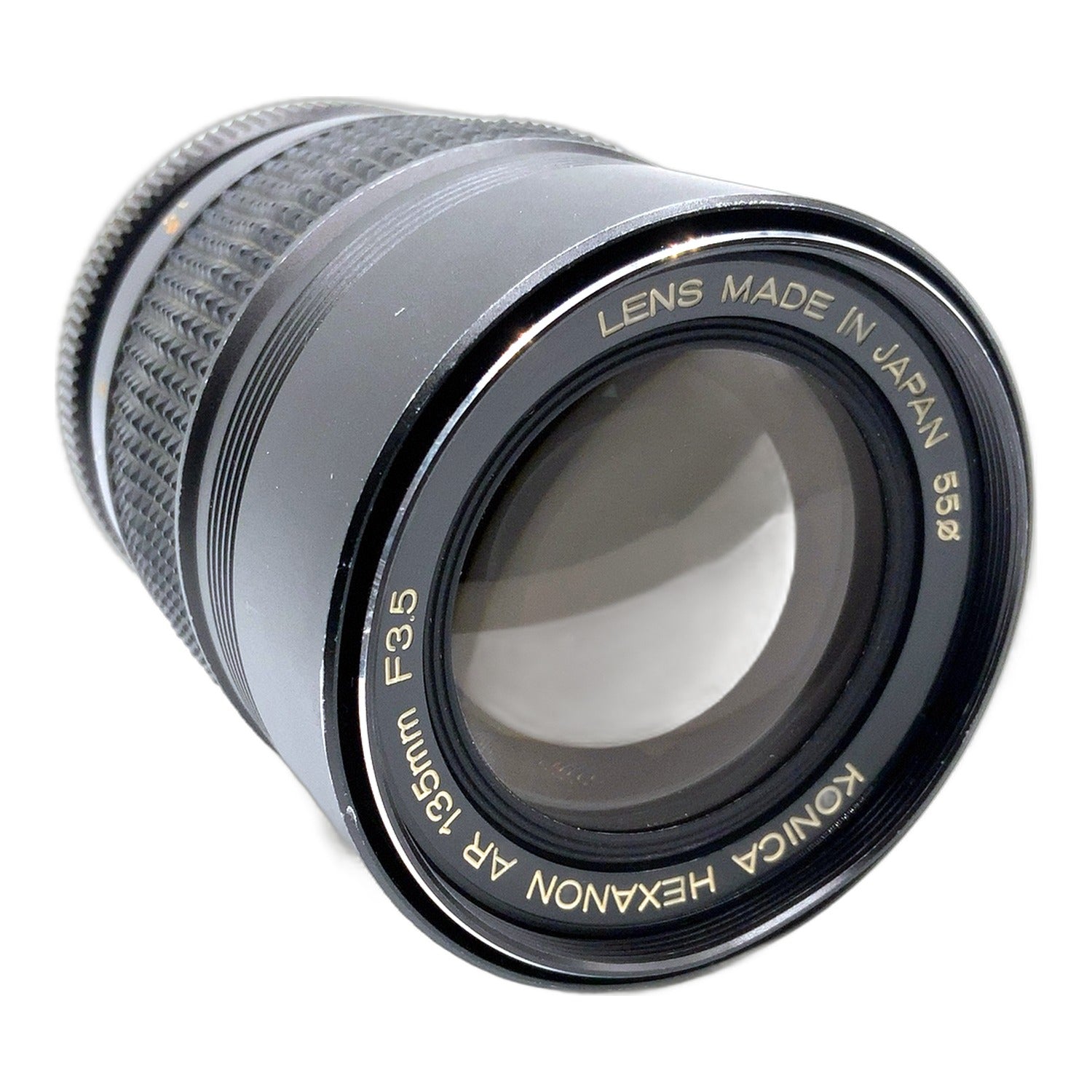 Konica Hexanon AR 135mm 1:3.5 Objektiv manuell Festbrennweite (Konica AR)