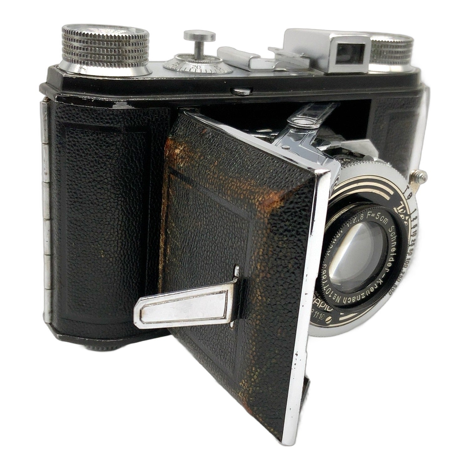 Welta Welti Klappkamera mit Xenar 50mm 1:2.8 Folding Camera Balgenkamera