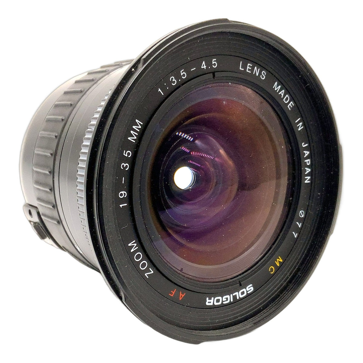 Soligor MC AF Zoom Lens 19-35mm 1:3.5-4.5 Objektiv AF Zoomobjektiv (Canon EF)