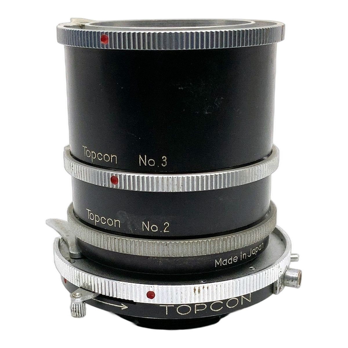 Topcon No. 1-2-3 Zwischenring 9+15+30mm Macro Extension Tube (Exa)