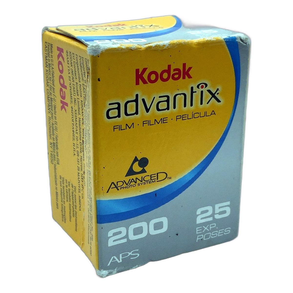 Kodak Advantix 200 Filmkassette APS MHD 07/2011 Film Cartridge Filmpatrone