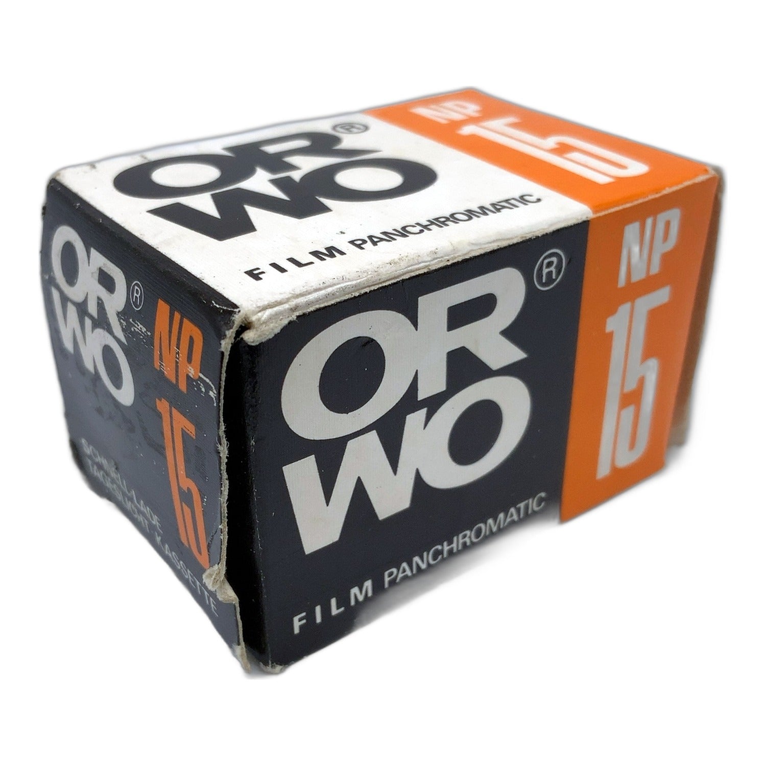 ORWO NP 15 Filmkassette 35mm MHD 08/1982 Schwarzweiß-Negativfilm Filmpatrone