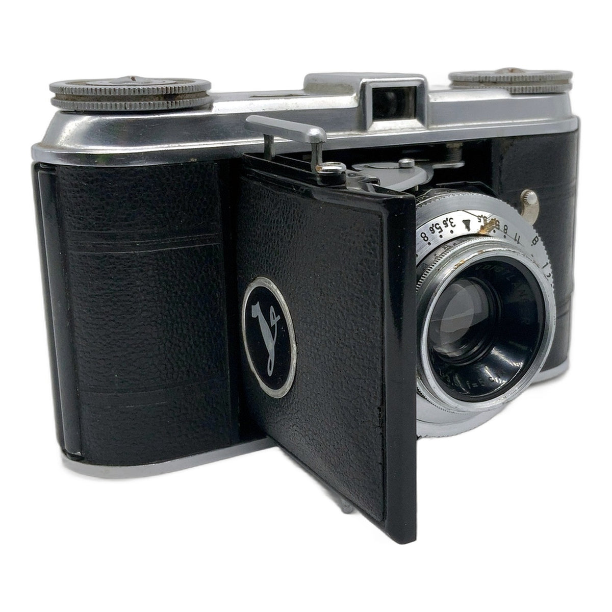Voigtländer Vito Klappkamera mit Skopar 5cm 1:3.5 Compur-Rapid Analogkamera