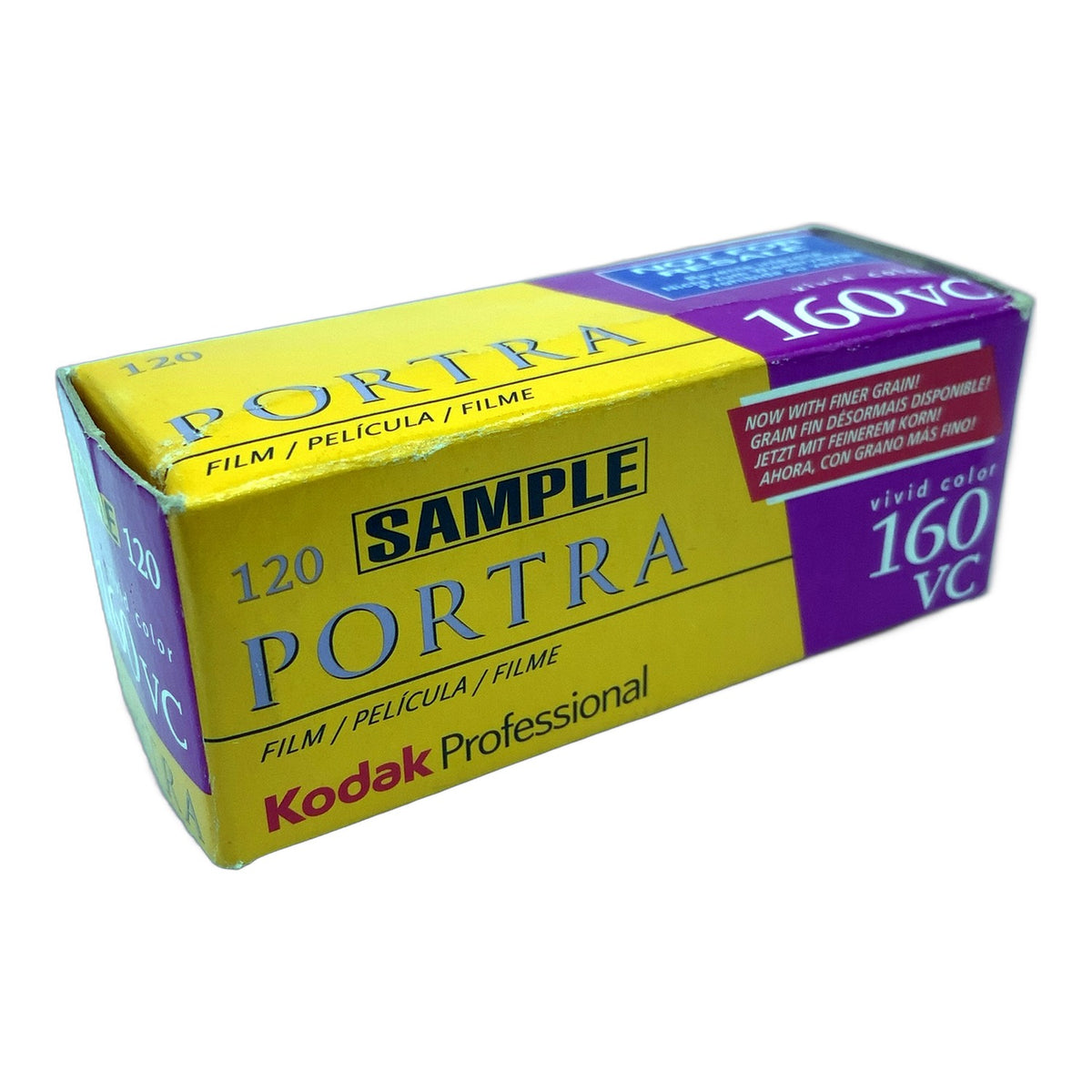 Kodak Portra 160 VC Filmkassette Rollfilm 120 MHD 12/2008 Filmpatrone