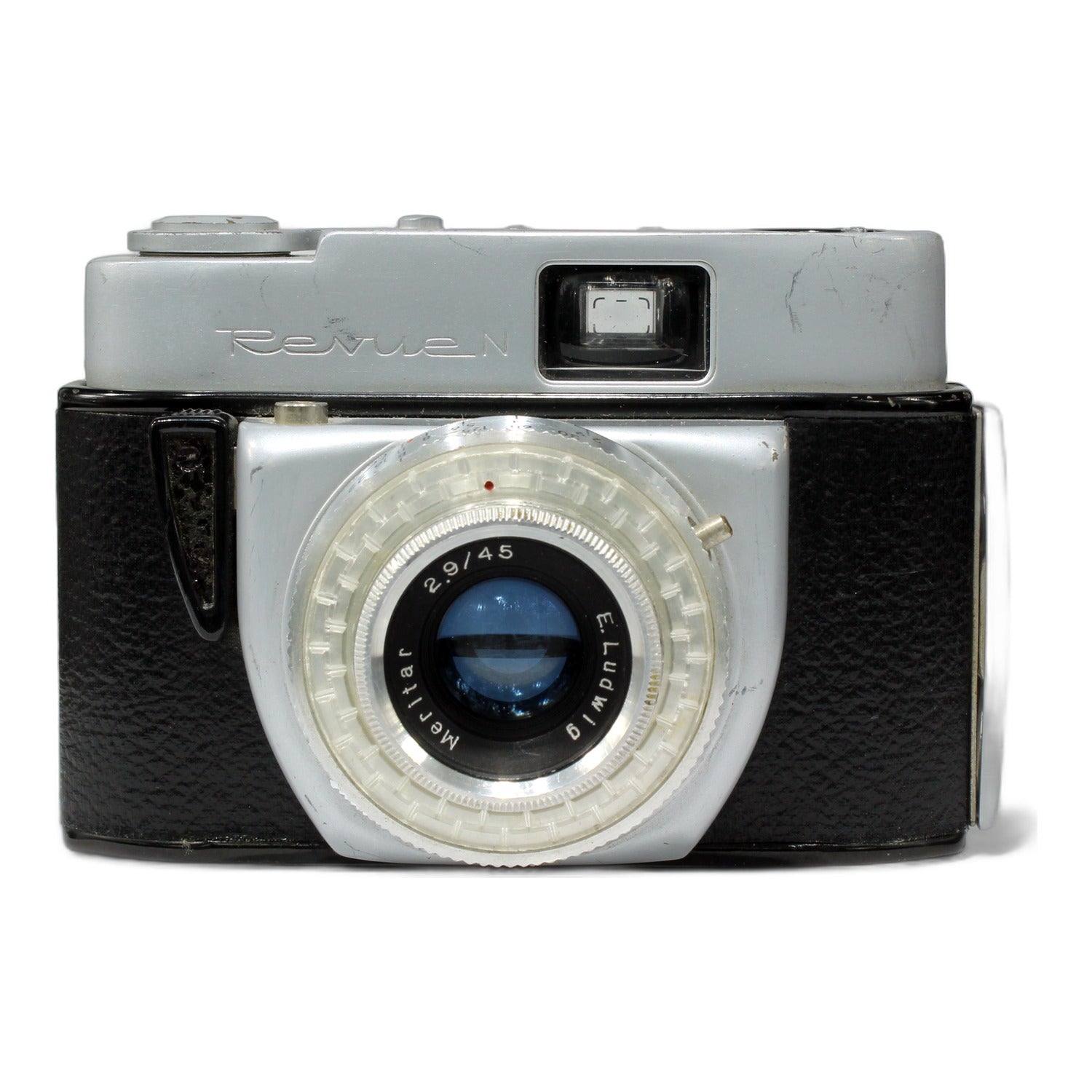 Revue N Sucherkamera mit E. Ludwig Meritar 45mm 1:2.9 Viewfinder Camera