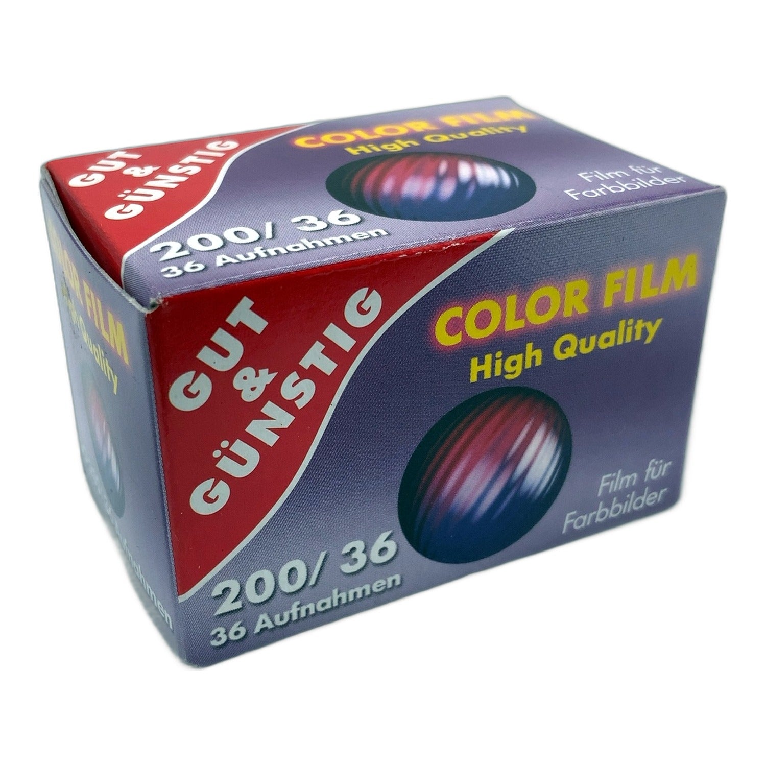 Gut & Günstig Color Film 200 Filmkassette 35mm MHD 10/2007 (36 Exp) Film