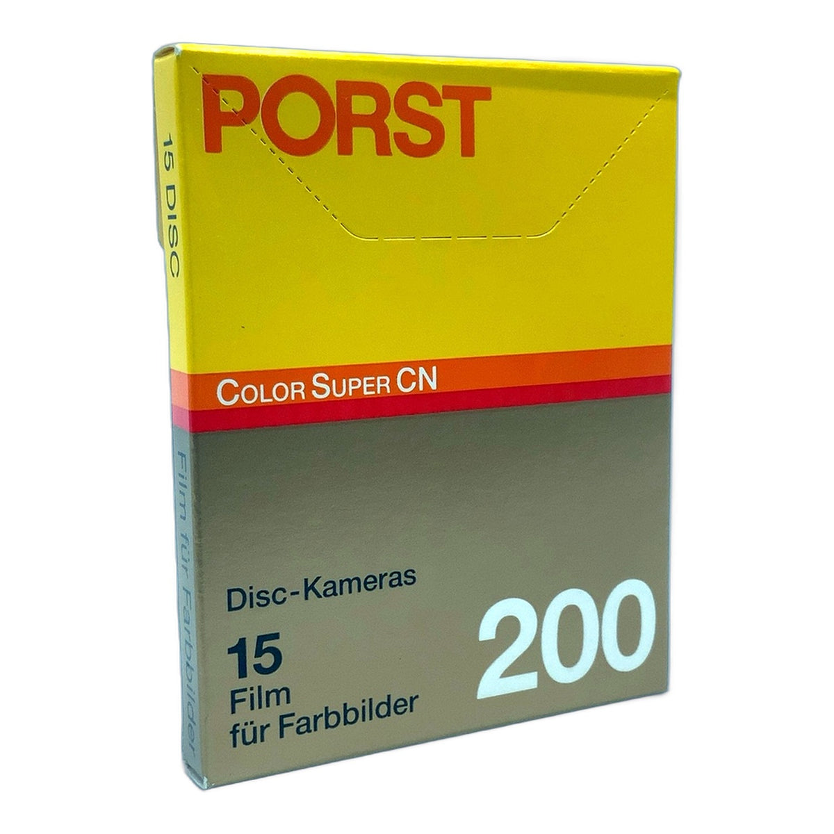 Porst Color Super CN 200 Film Disc Film MHD 02/1992 (15 Exp) für Farbbilder