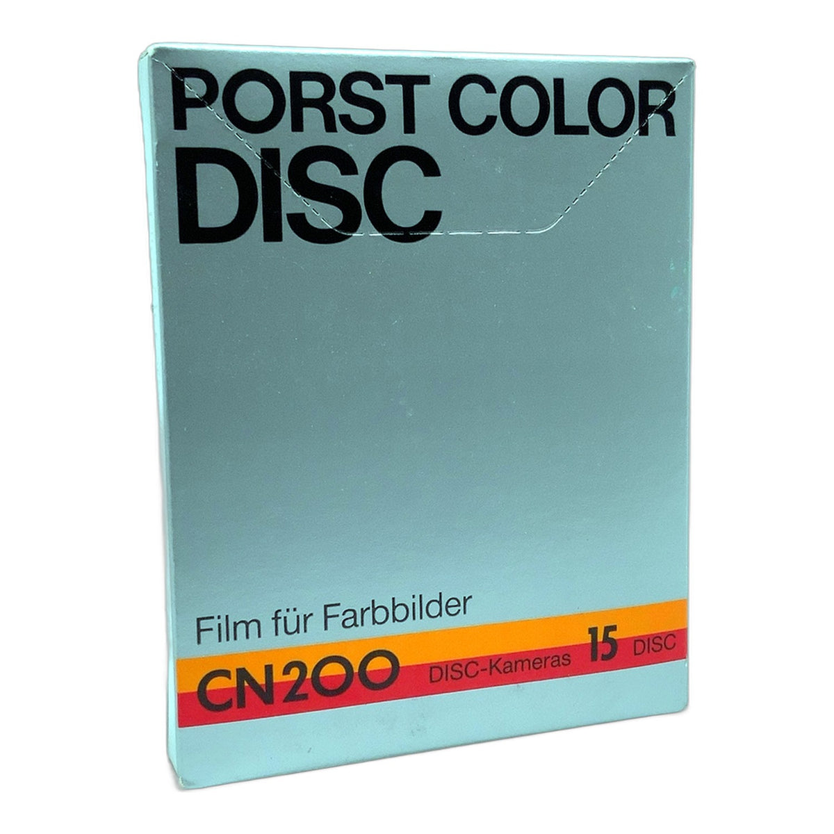 Porst Color Disc CN 200 Film Disc Film MHD 01/1989 (15 Exp) für Farbbilder