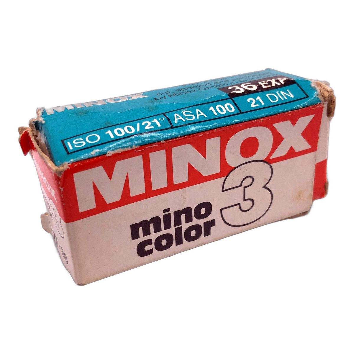 Minox Mino Color 3 Filmkassette Color-Negativfilm MHD 06/1993 (36 Exp)