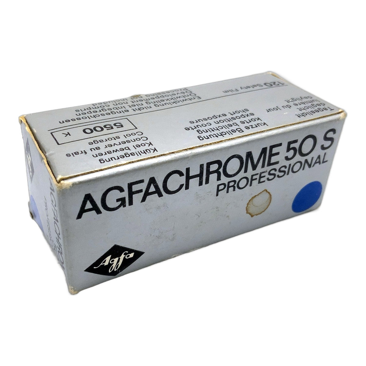 Agfa Agfachrome 50S Film Rollfilm 120 MHD 11/1979 Color-Umkehrfilm