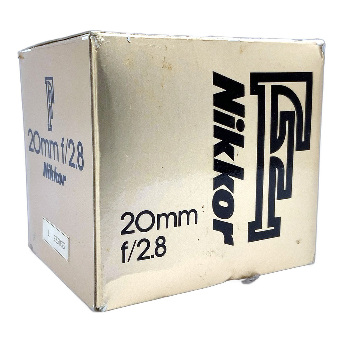Nikon Nikkor F 20mm f/2.8 OVP-Karton Tasche Bunt Camera Bag Kameratasche
