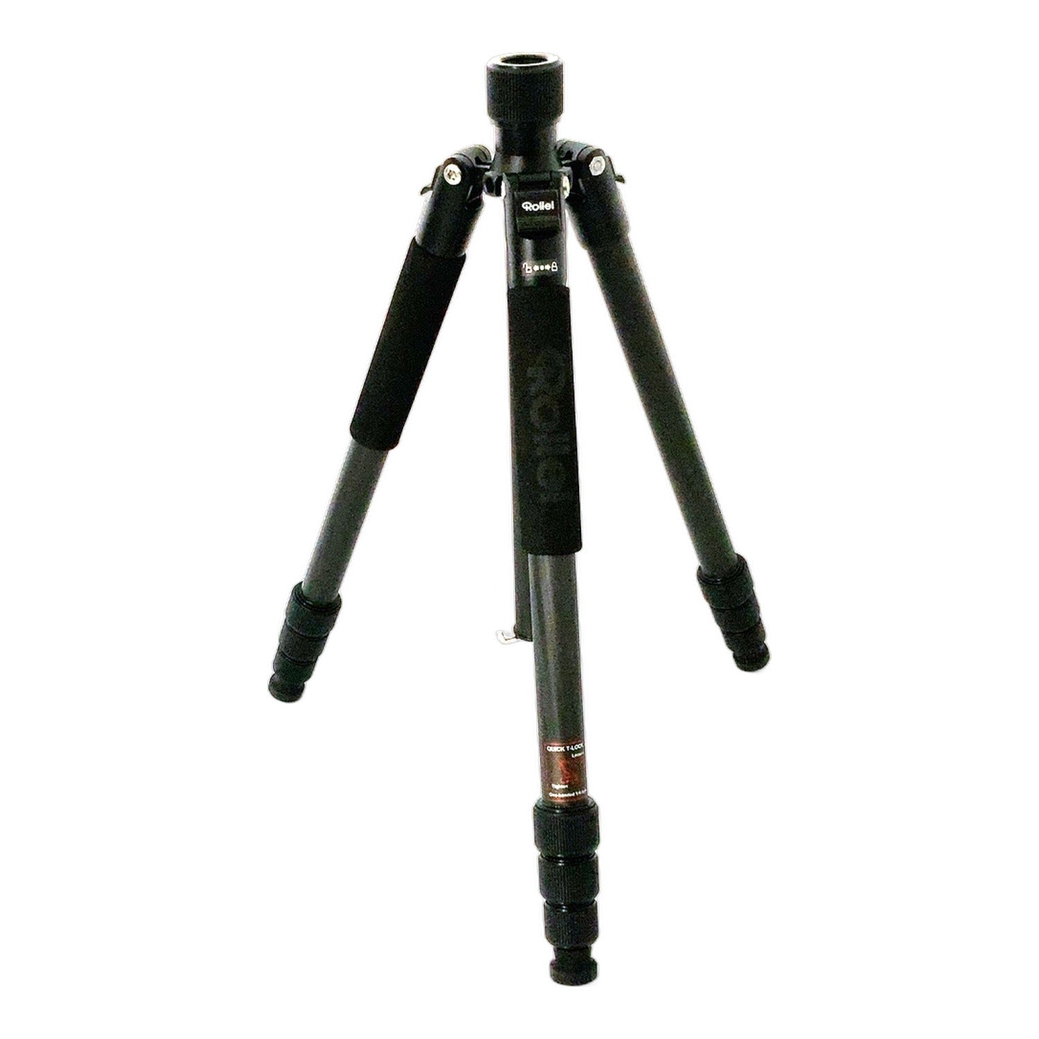 Rollei C5i Carbon Stativ Schwarz Ohne Kopf Fotostativ Camera Tripod Kamerastativ