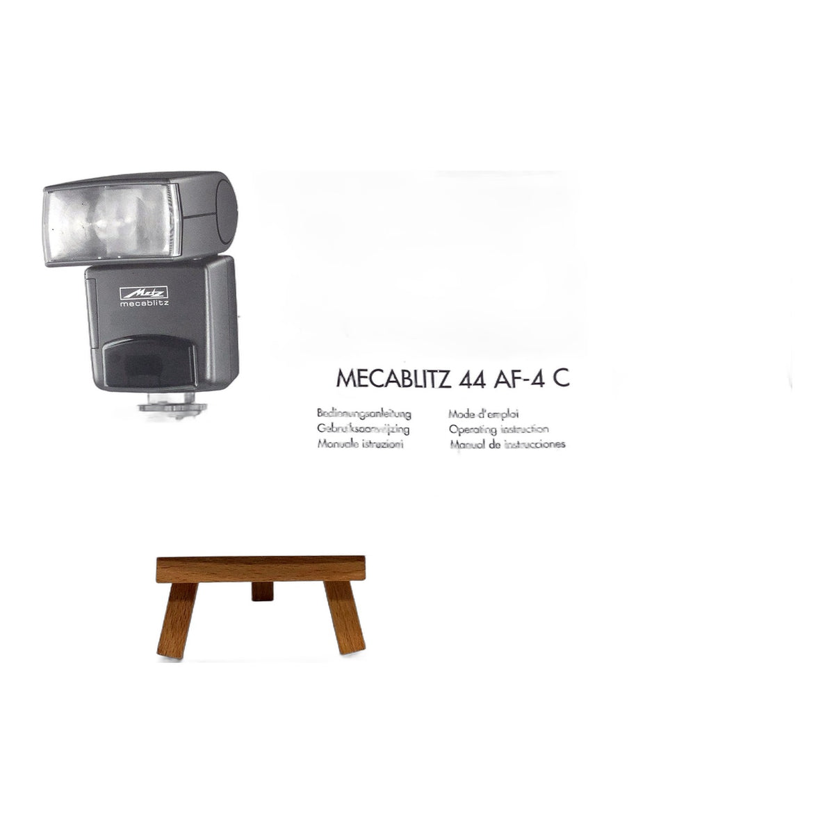 Metz Mecablitz 44 AF-4 C Bedienungsanleitung User Manual Handbuch Deutsch