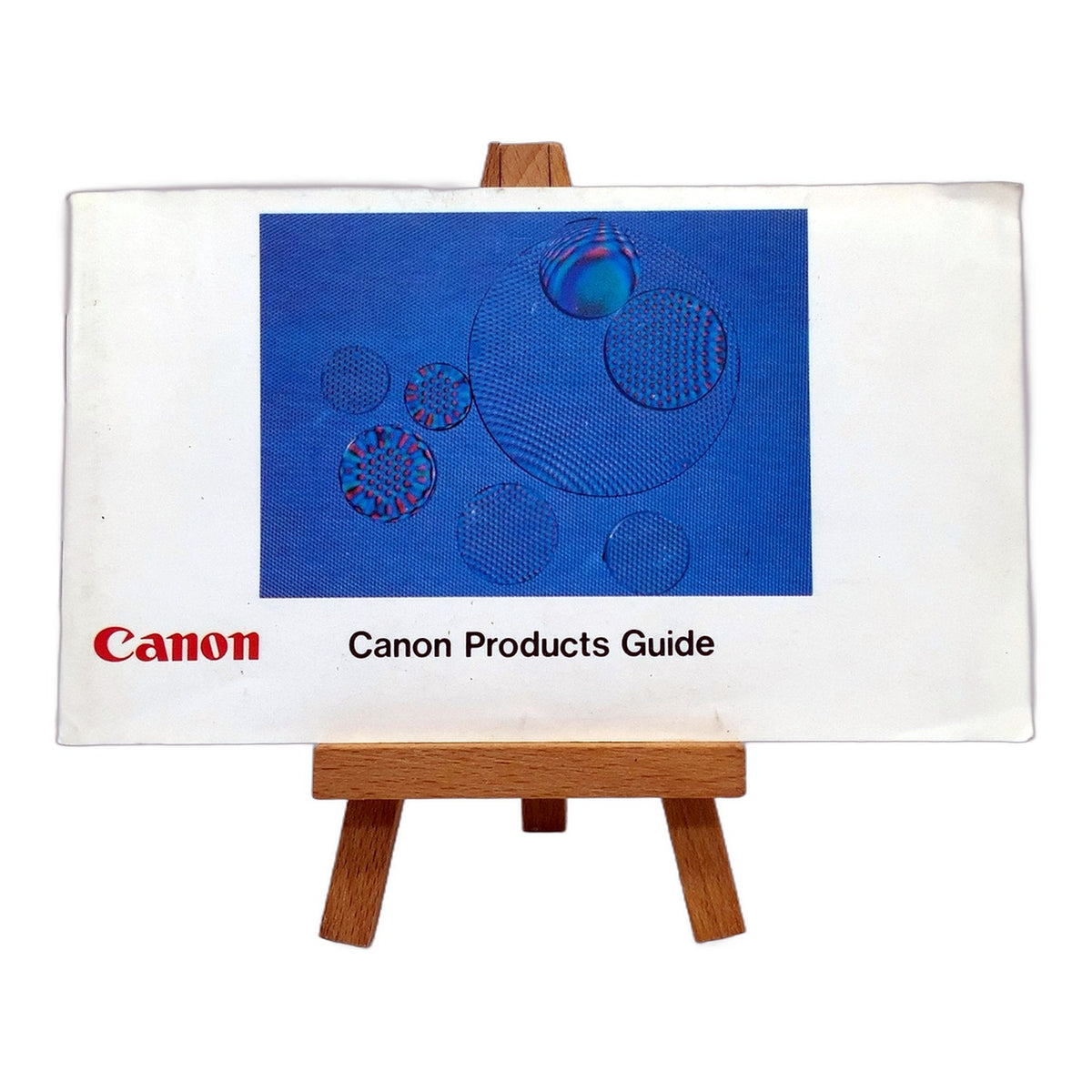 Canon Products Giude Prospekt Handbuch Englisch