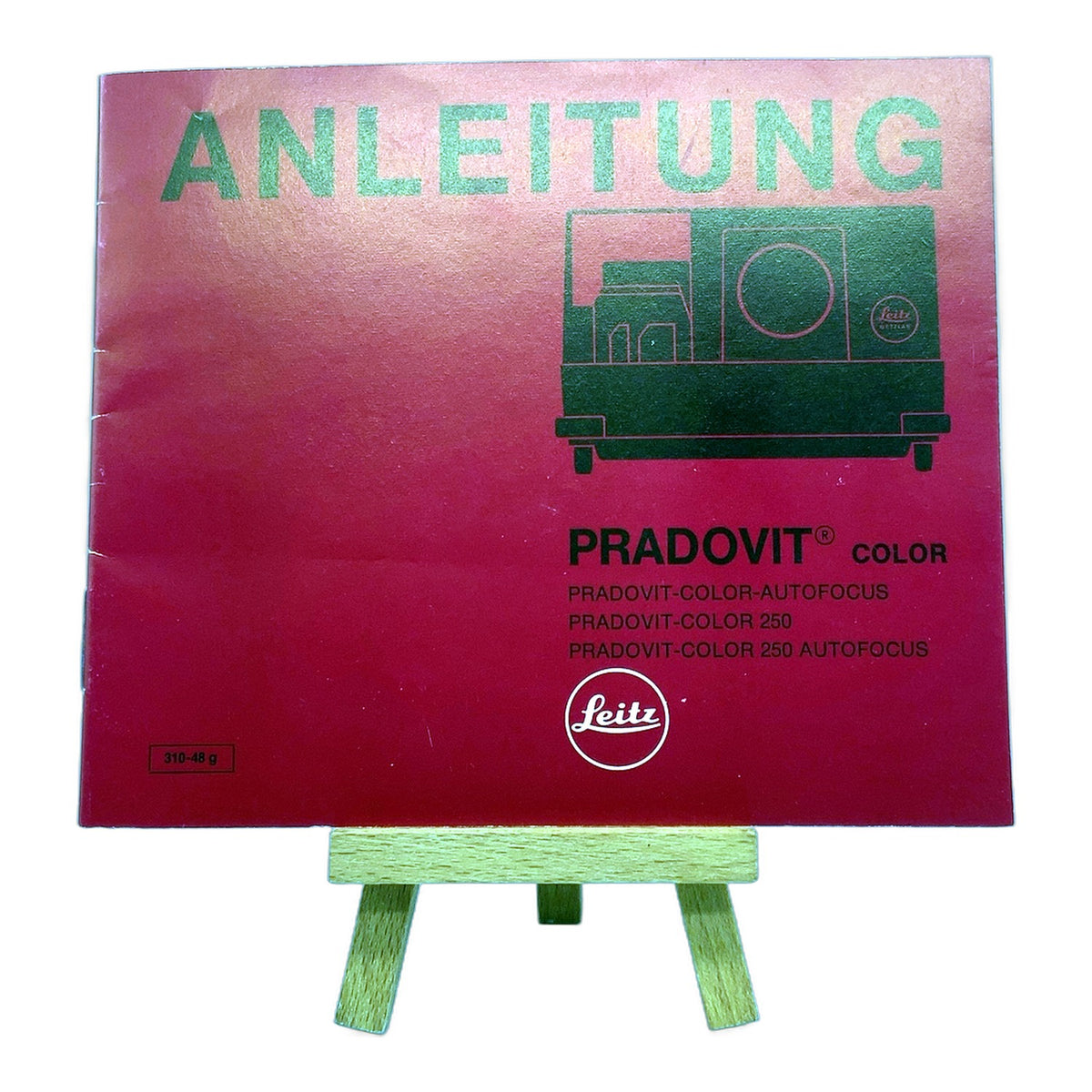 Leitz Wetzlar Pradovit color (310-48g) Bedienungsanleitung Handbuch Deutsch