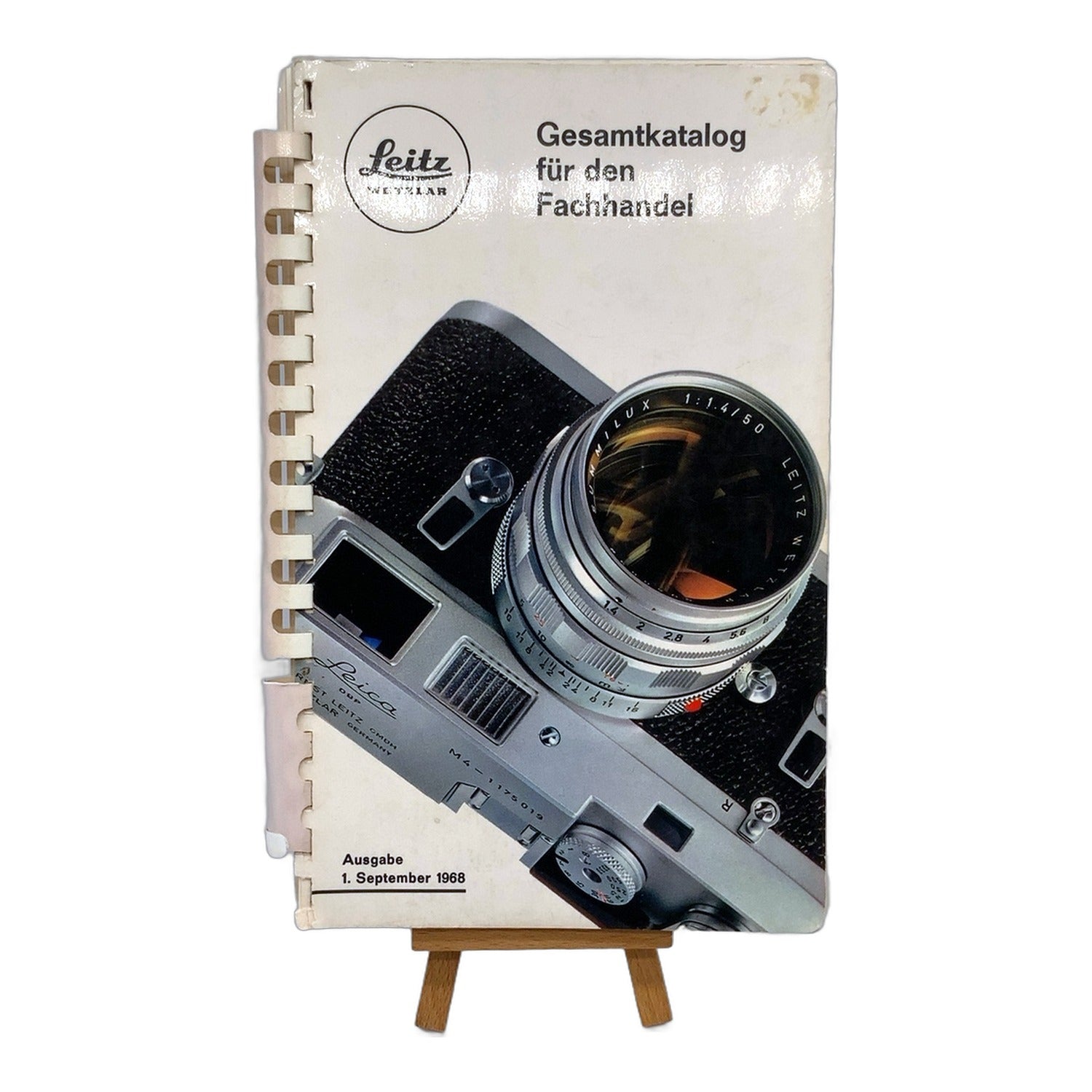 Leitz Gesamtkatalog für den Fachhandel 1. September 1968 Katalog Deutsch