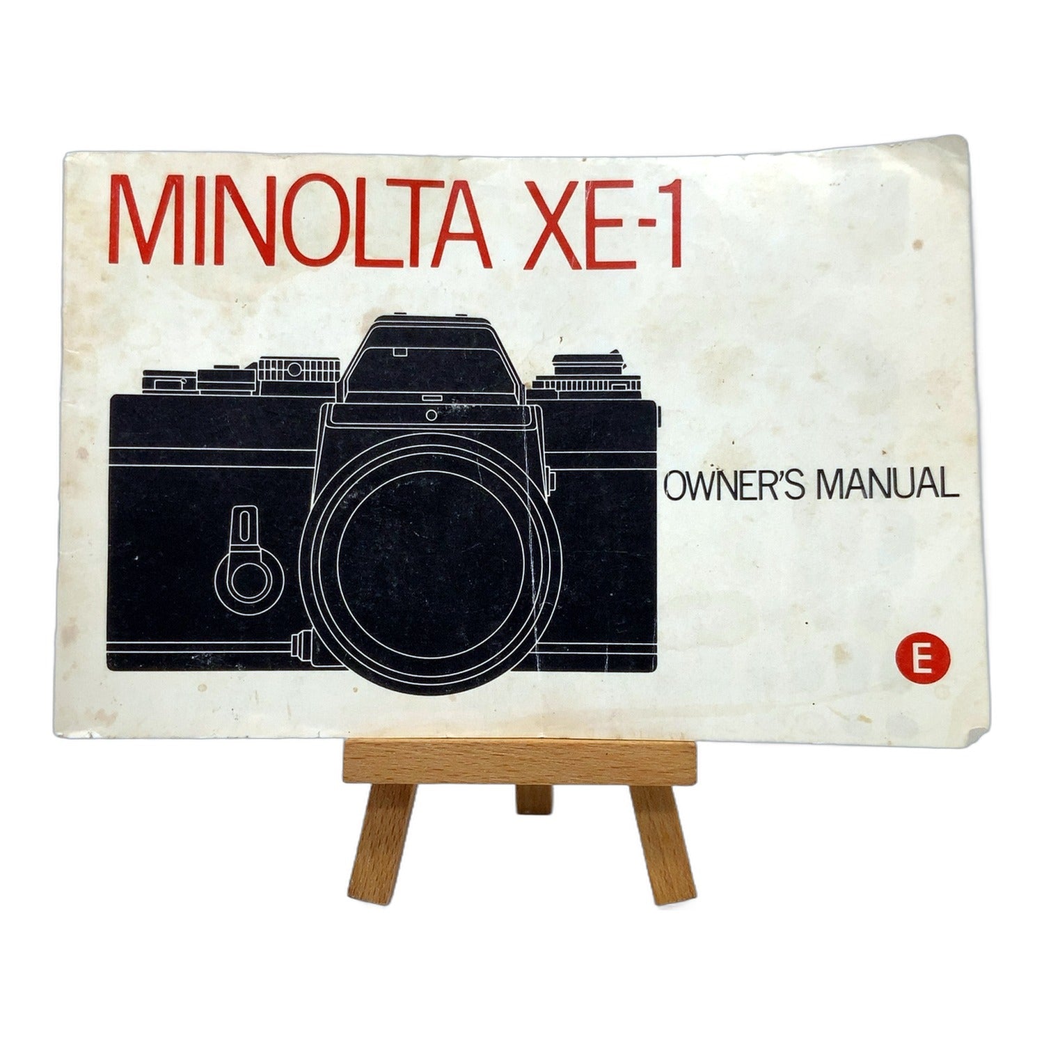 Minolta XE-1 Bedienungsanleitung Englisch