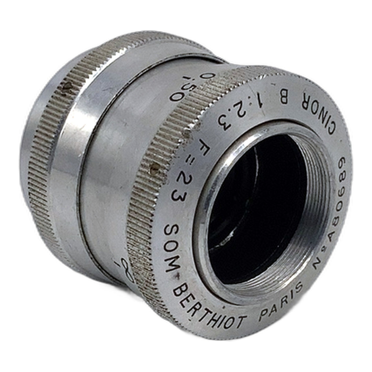 SOM Berthiot Cinor B 23mm 1:2.3 Objektiv manuell Festbrennweite (D-Mount)