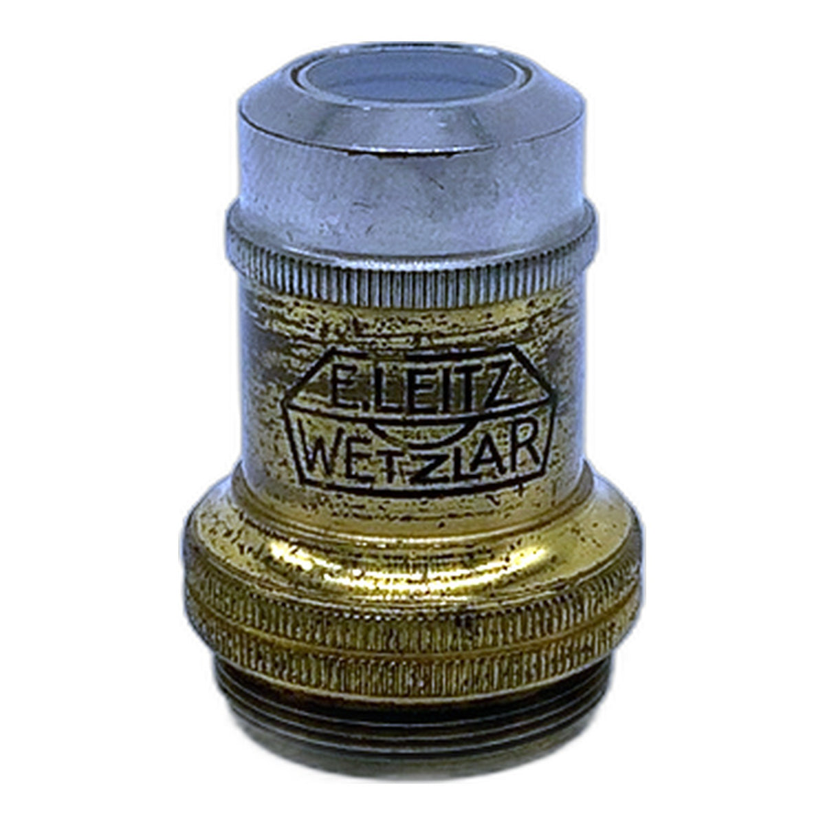 Ernst Leitz Wetzlar No.1 Objektiv Mikroskopobjektiv manuell (21mm Gewinde)