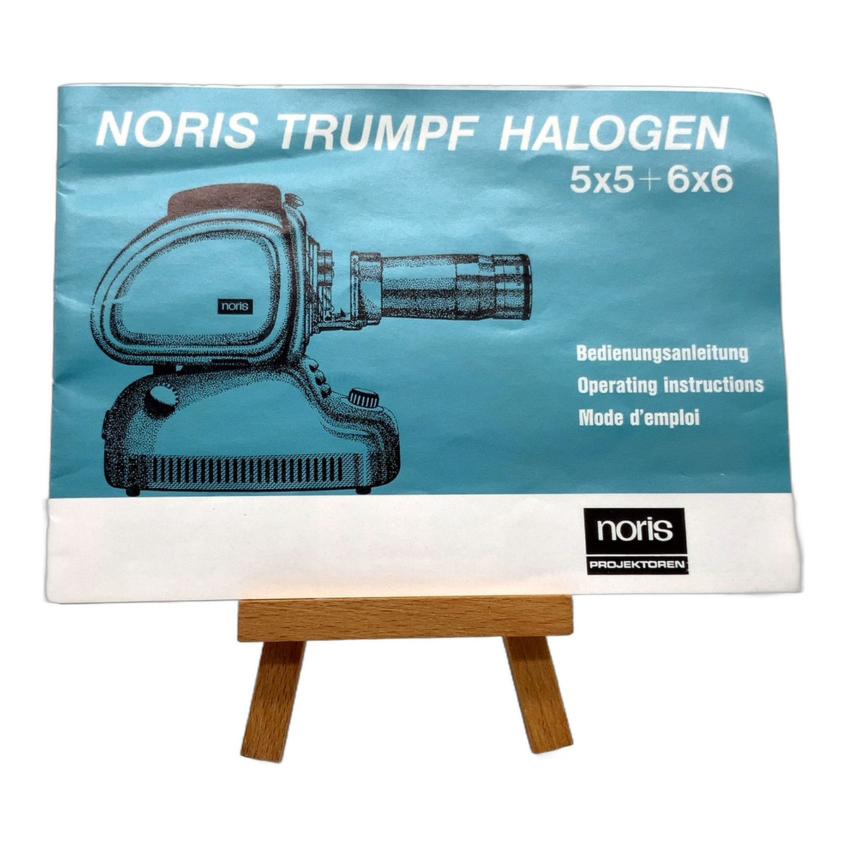 Noris Trumpf Halogen 5x5 + 6x6 Bedienungsanleitung User Manual Handbuch Deutsch