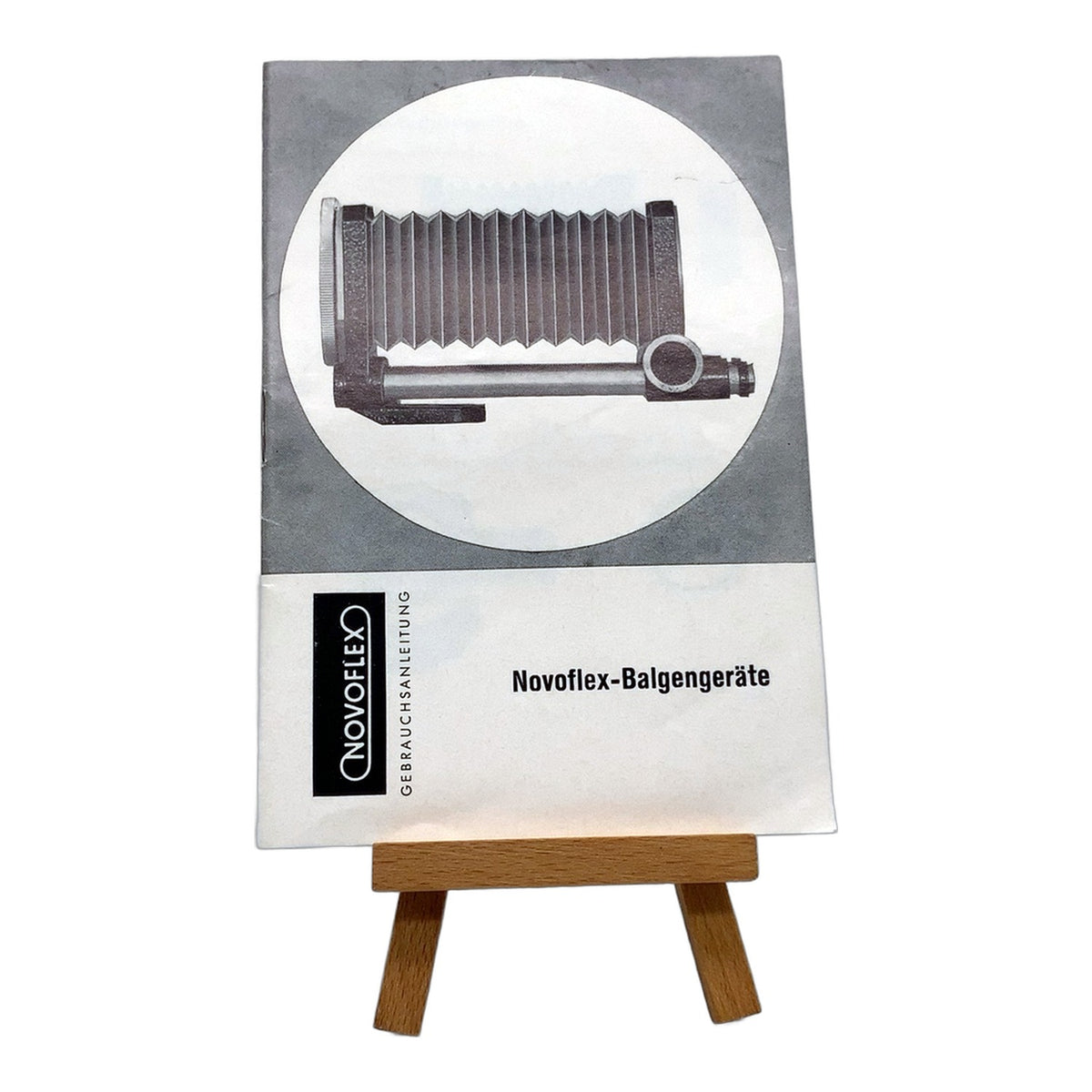Novoflex Balgengeräte Bedienungsanleitung User Manual Handbuch Deutsch
