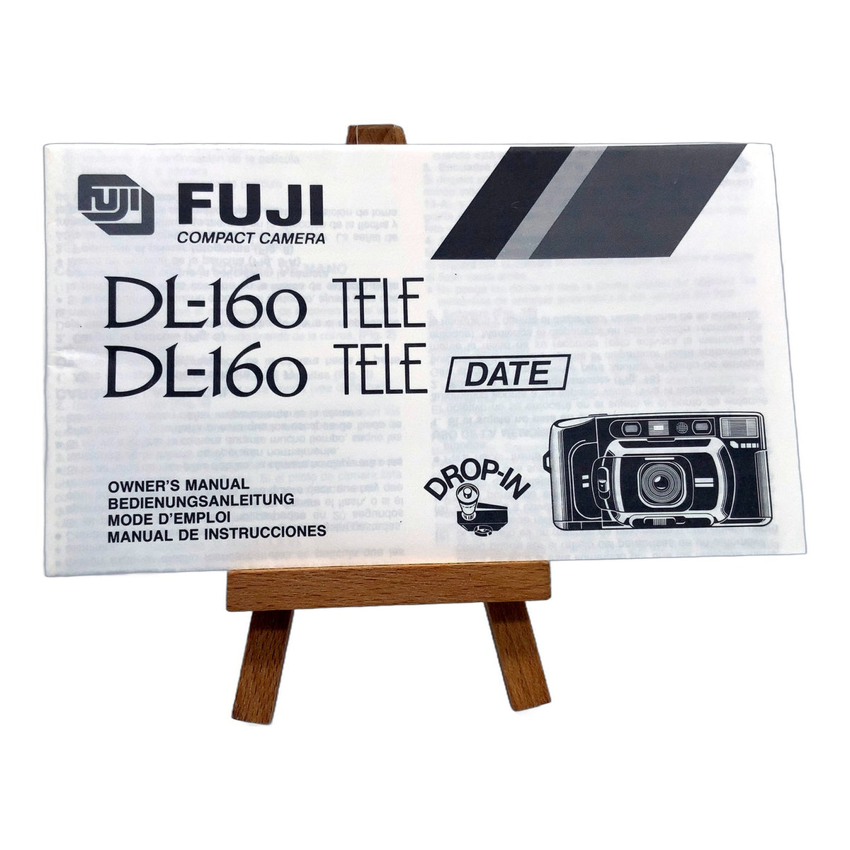 Fuji DL-160 Tele Date Bedienungsanleitung User Manual Handbuch Deutsch