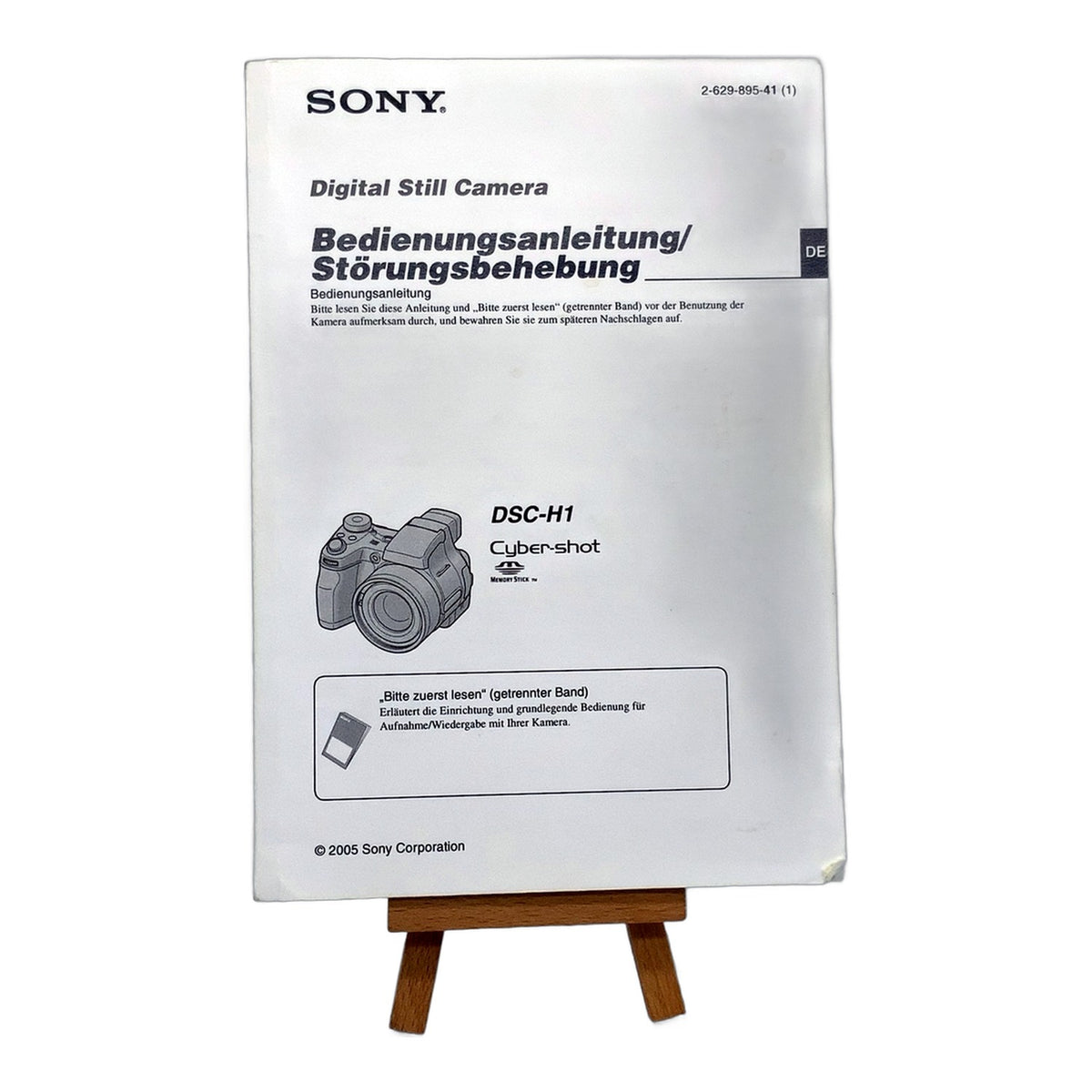 Sony Cyber-shot DSC-H1 Bedienungsanleitung User Manual Handbuch Deutsch