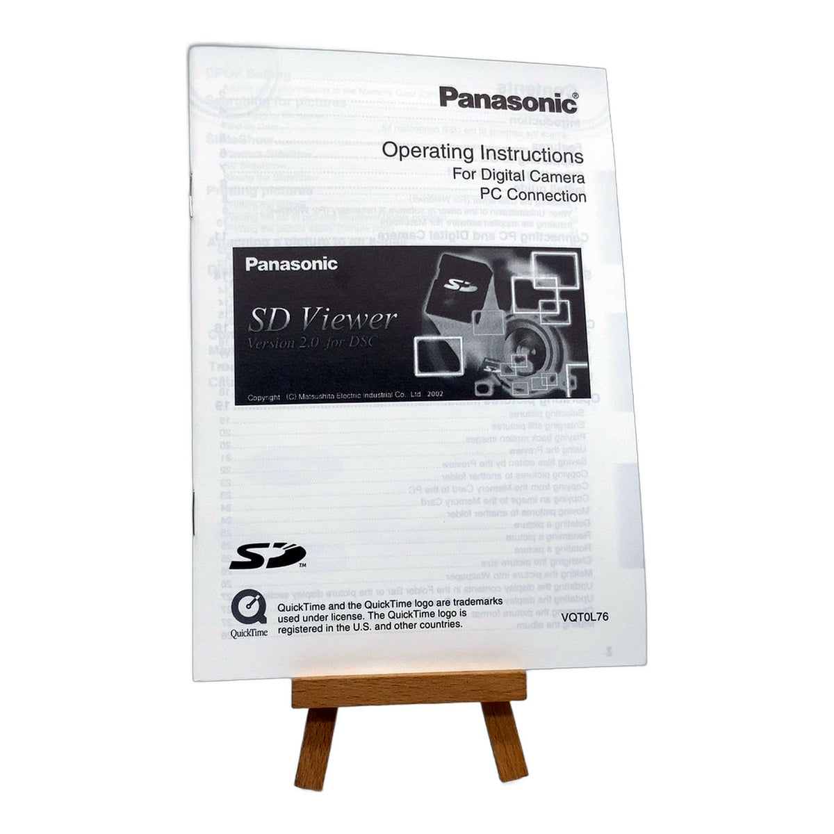 Panasonic SD Viewer Bedienungsanleitung User Manual Handbuch Englisch