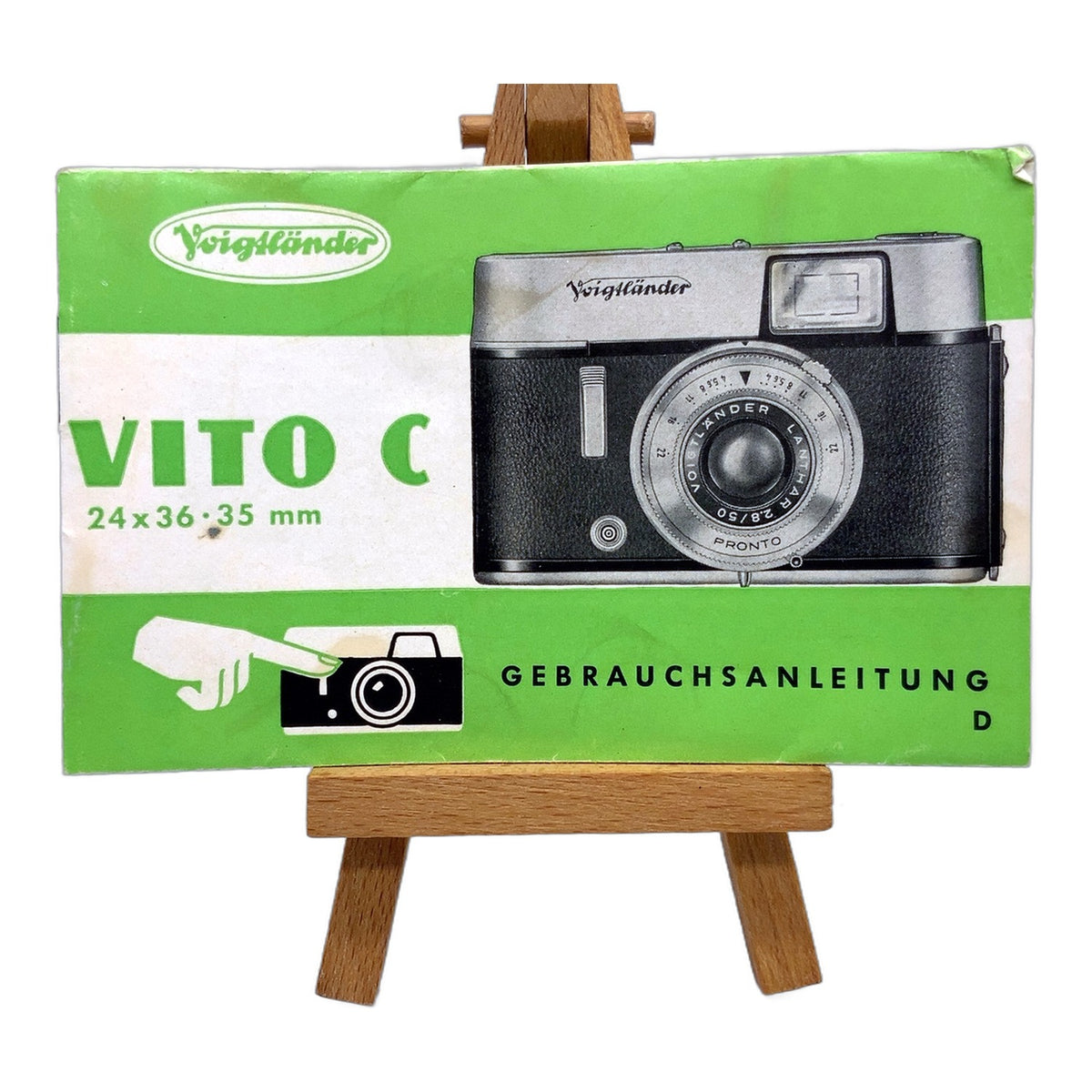 Voigtländer C 24x36mm Bedienungsanleitung User Manual Handbuch Deutsch