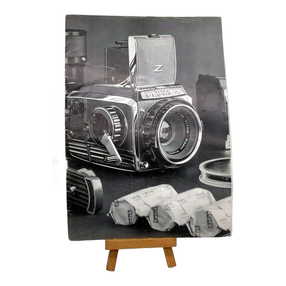 Zenza Bronica Broschüre Brochure Prospekt Deutsch