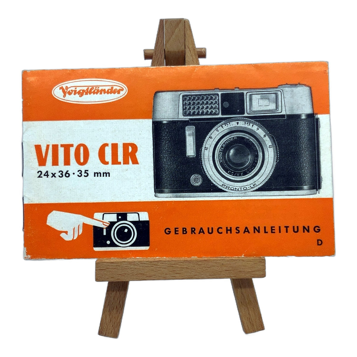 Voigtländer Vito CLR 24x36mm Bedienungsanleitung User Manual Handbuch Deutsch