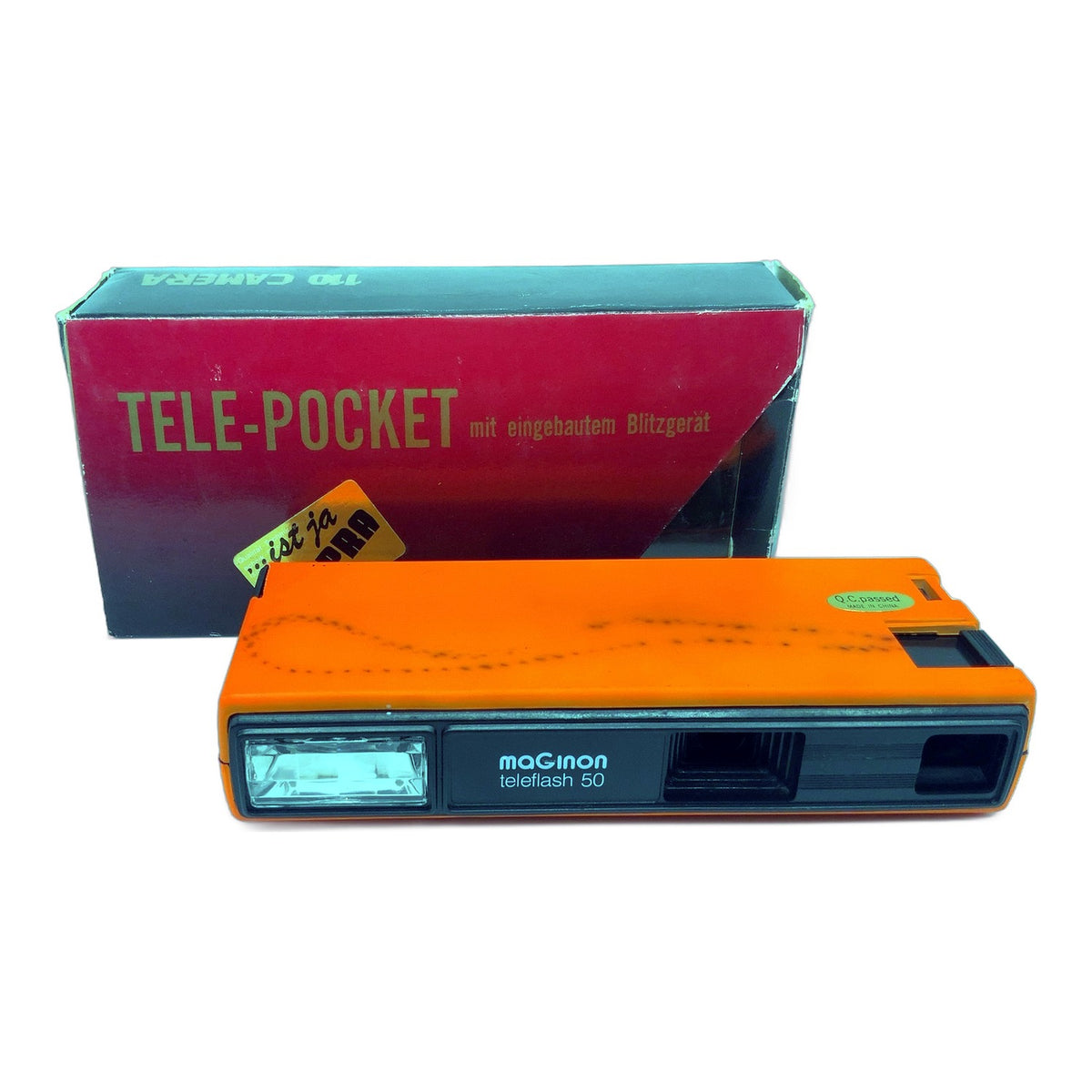 Maginon Teleflash Pocket 50 Miniaturkamera in OVP Subminiaturkamera
