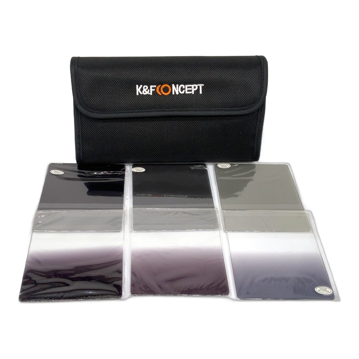 K&F Concept Effekt+Verlaufsfilter CPL/ND2/4 + Case Filter 85x95mm Rechteckig