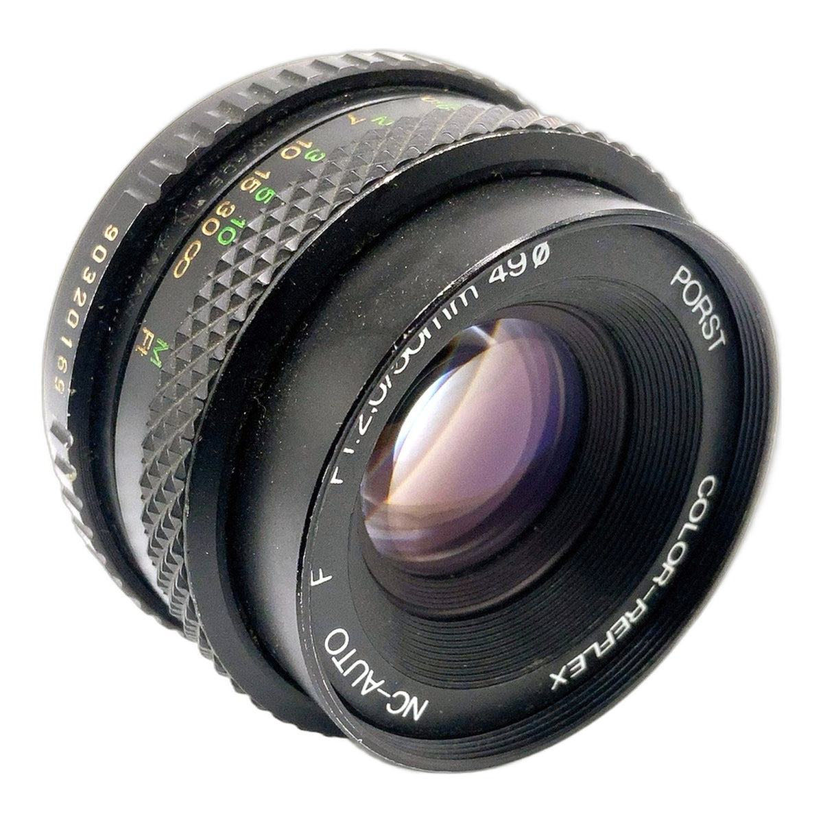 Porst Color Reflex NC-Auto F 50mm 1:2,0 Festbrennweite (Pentax K) Nebel!