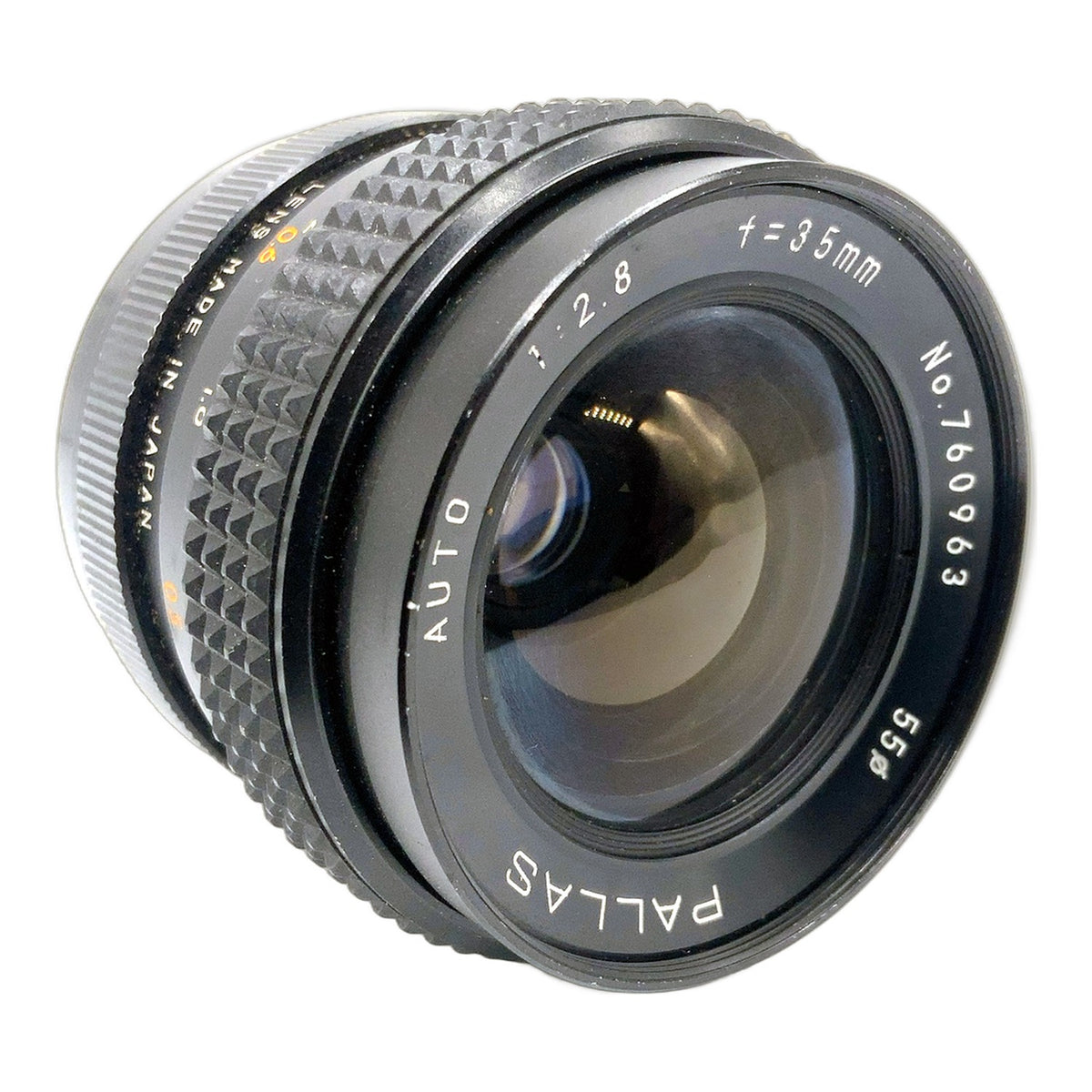 Pallas Auto 35mm 1:2.8 Objektiv Manual Focus manuell Festbrennweite (M42) Pilz!