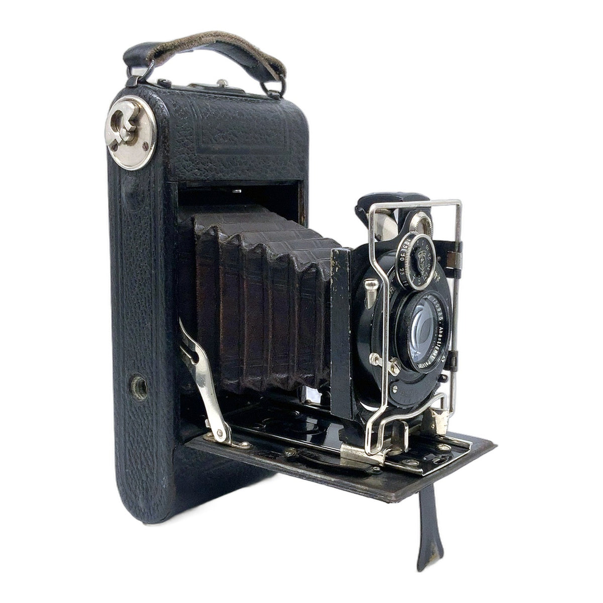 Klappkamera mit Anastigmat Pololyt10,5cm 1:4.5 Ibsor Folding Camera Balgenkamera
