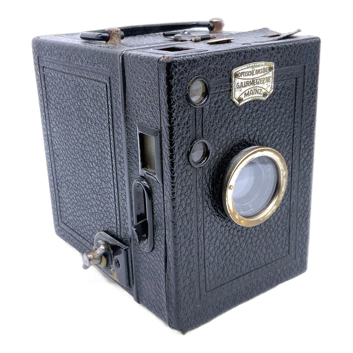 G.A. Urmetzer Boxkamera mit Goerz Frontar Analogkamera Box Camera Kastenkamera