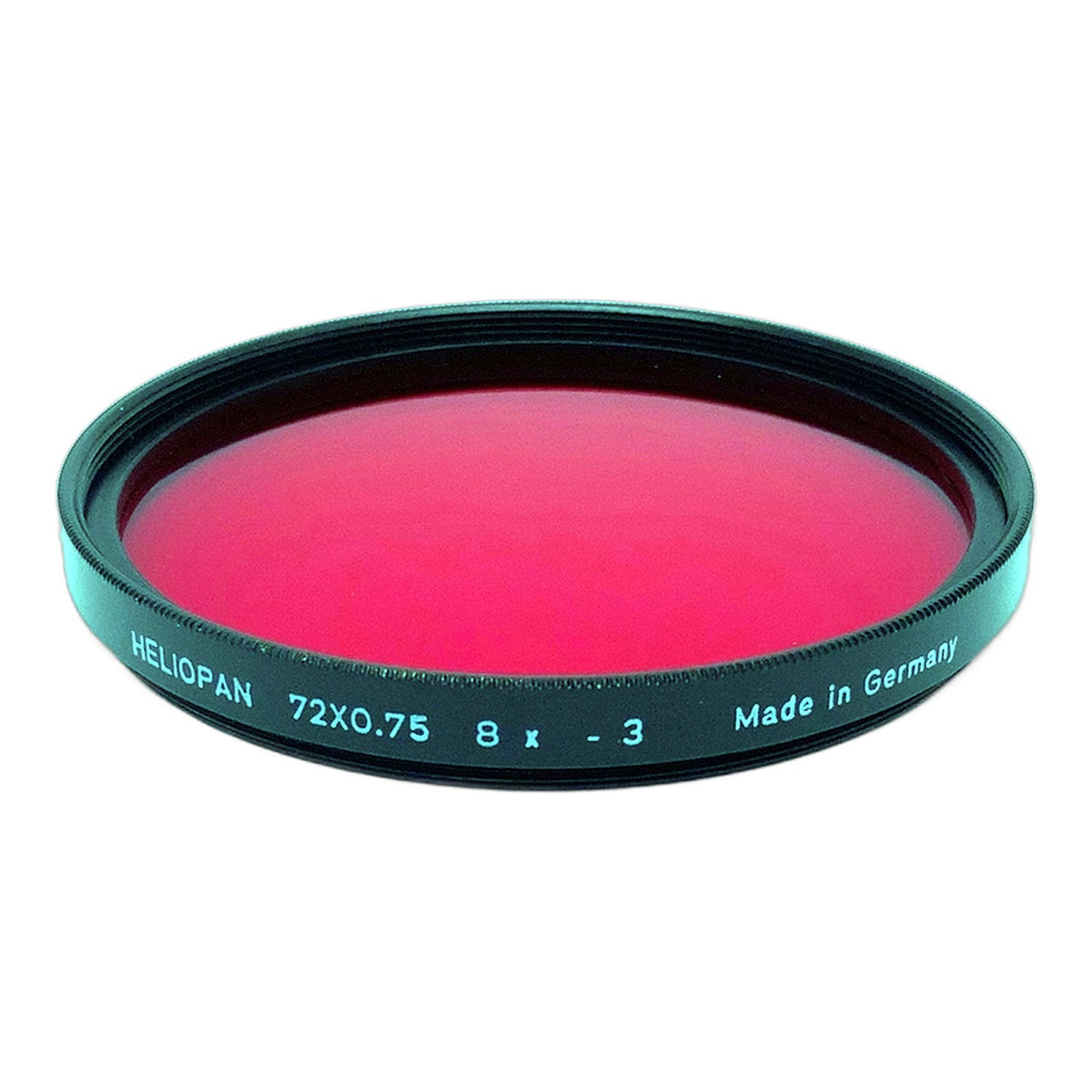 Heliopan Farbfilter 72x0,75 rot/red 8x -3 Filter 72mm Kreisförmig Objektivfilter