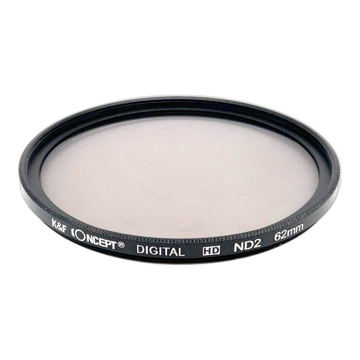 K&F Concept Graufilter Digital HD ND2 Filter 62mm Kreisförmig Objektivfilter