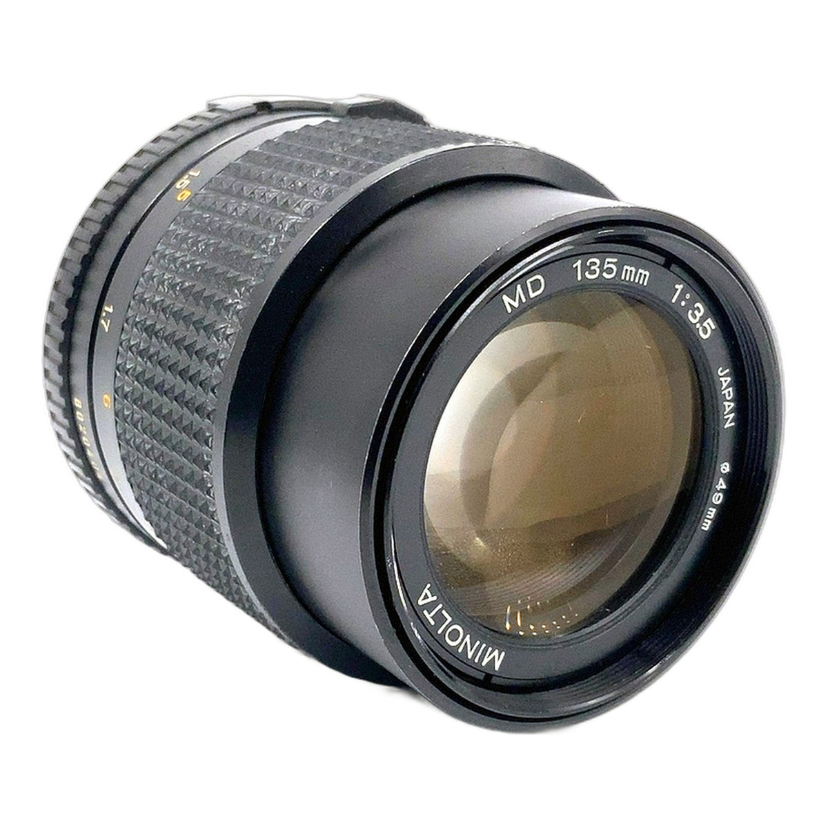 Minolta MD 135mm 1:3.5 Objektiv manuell Festbrennweite (Minolta MD) Pilz!