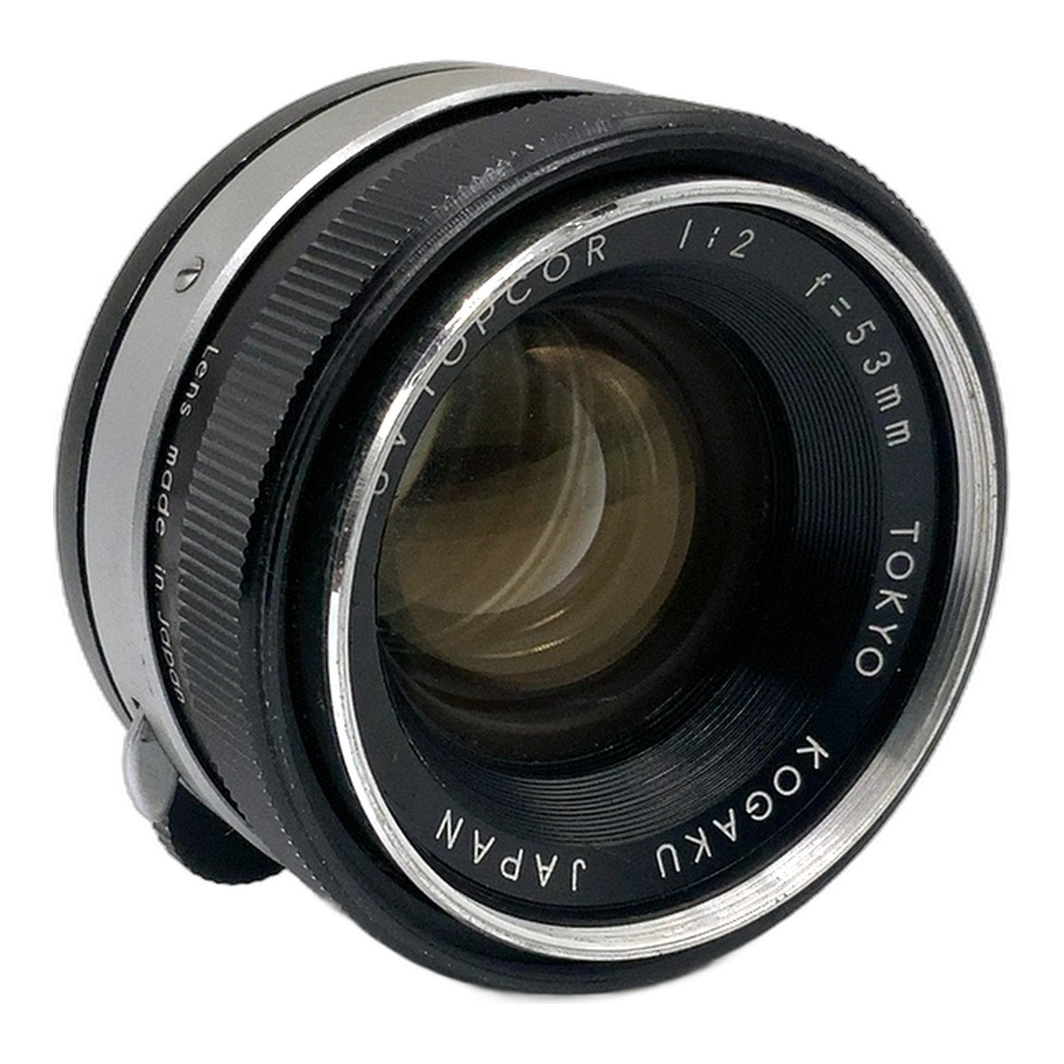 Tokyo Kogaku UV Topcor 53mm 1:2 Objektiv manuell Festbrennweite (Topcon)