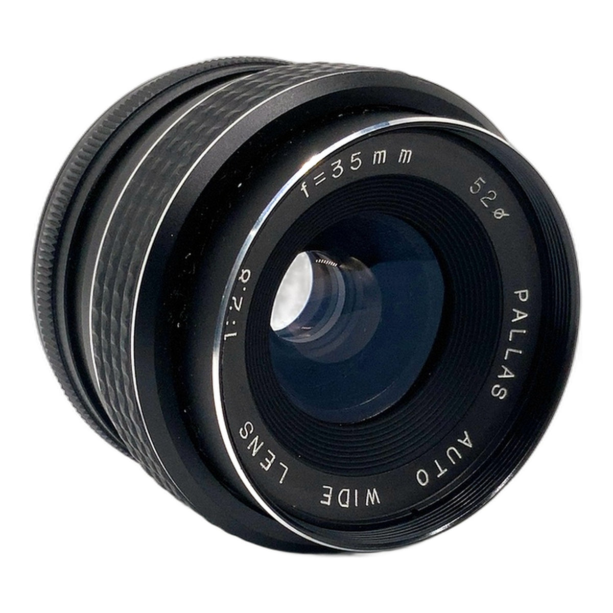 Pallas Auto Wide 35mm 1:2.8 Objektiv manuell Festbrennweite (M42) Text lesen!