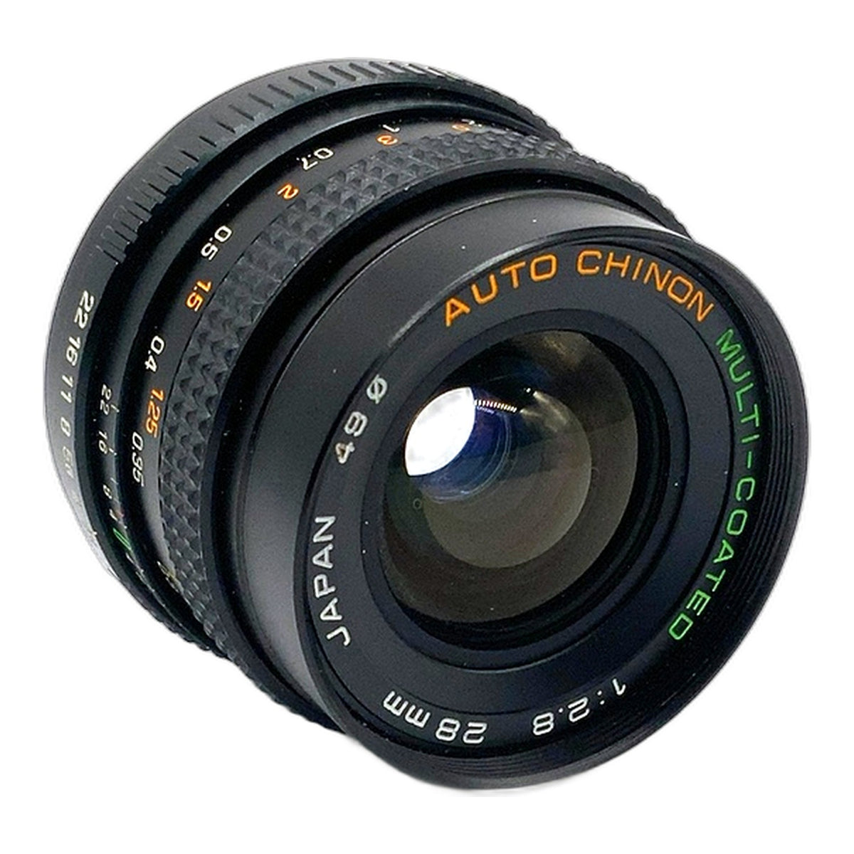 Chinon Multi-Coated Auto 28mm 1:2.8 Objektiv manuell Festbrennweite (Pentax K)