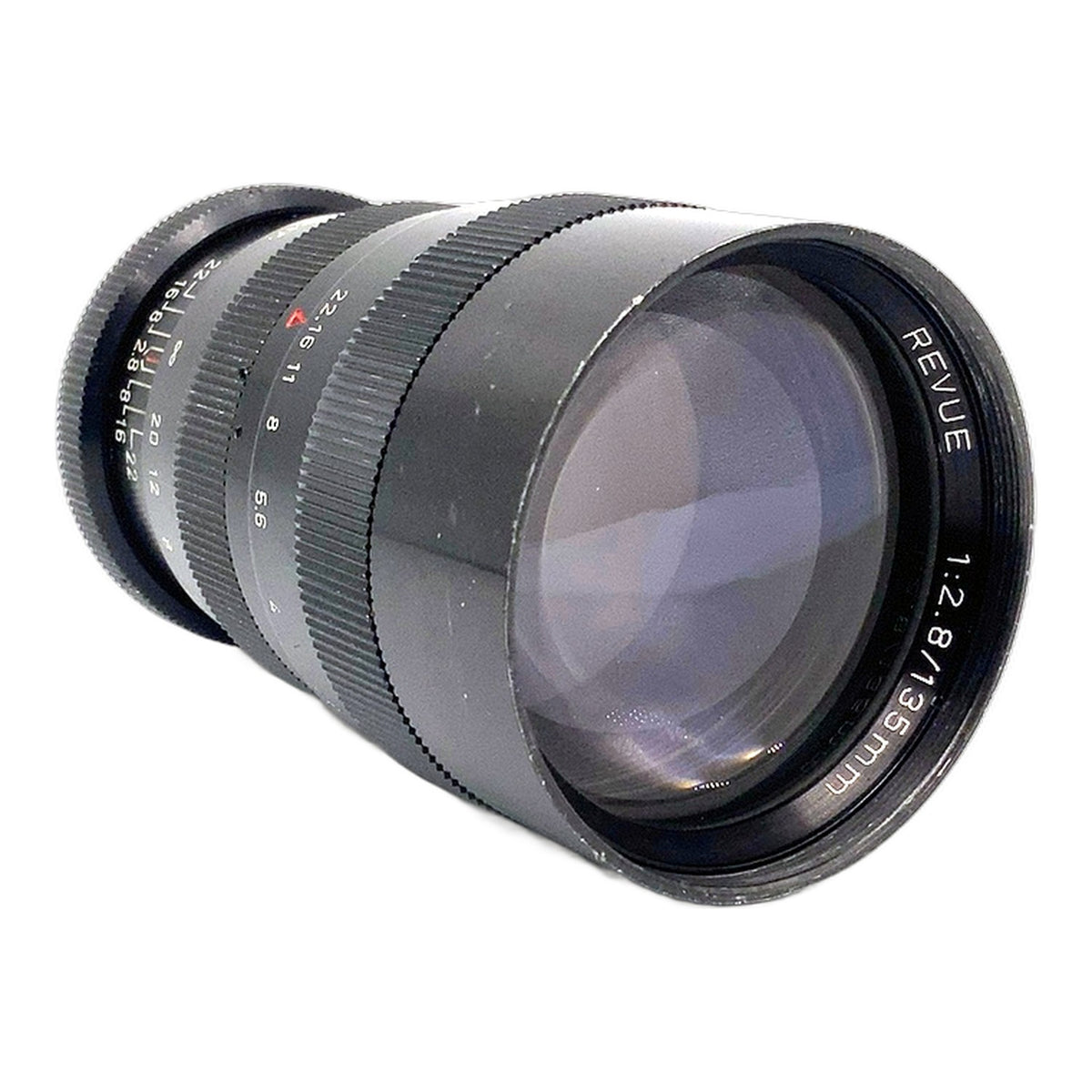 Revue 135mm 1:2.8 Objektiv MF Manual Focus manuell Festbrennweite (M39)