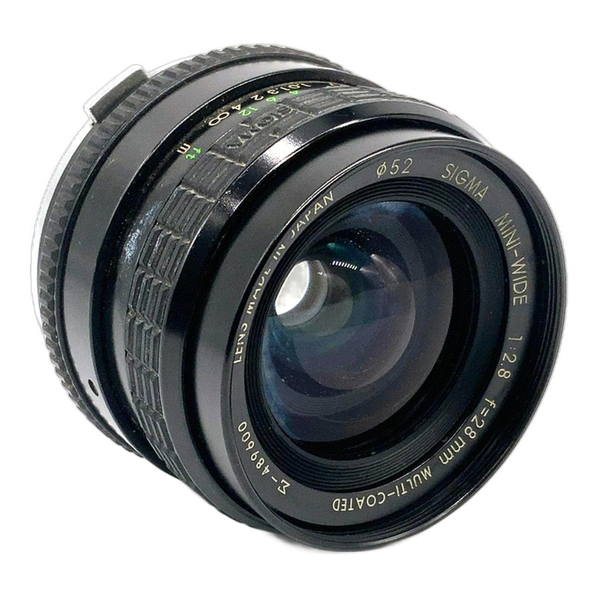 Sigma Mini-Wide MC Macro 28mm 1:2.8 Objektiv Festbrennweite (Olympus OM) Nebel!